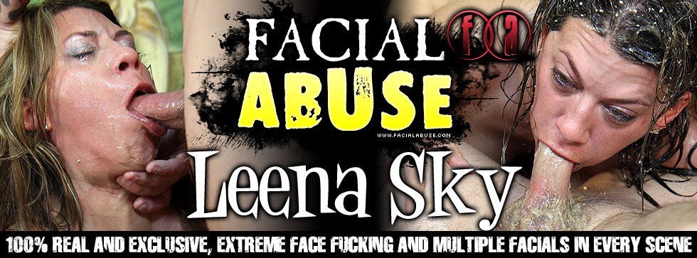 Facial Abuse Lenna Sky